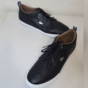 Lacoste Bayliss Shoes Navy size 11.5 Excellent Used Condition
